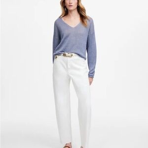Madewell Pieced Barrel Leg Jeans
